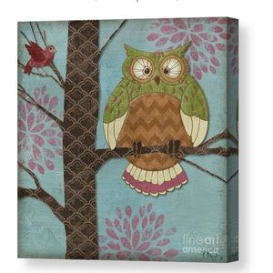 Wall Art - Fantasy Owls-by Paul Brent